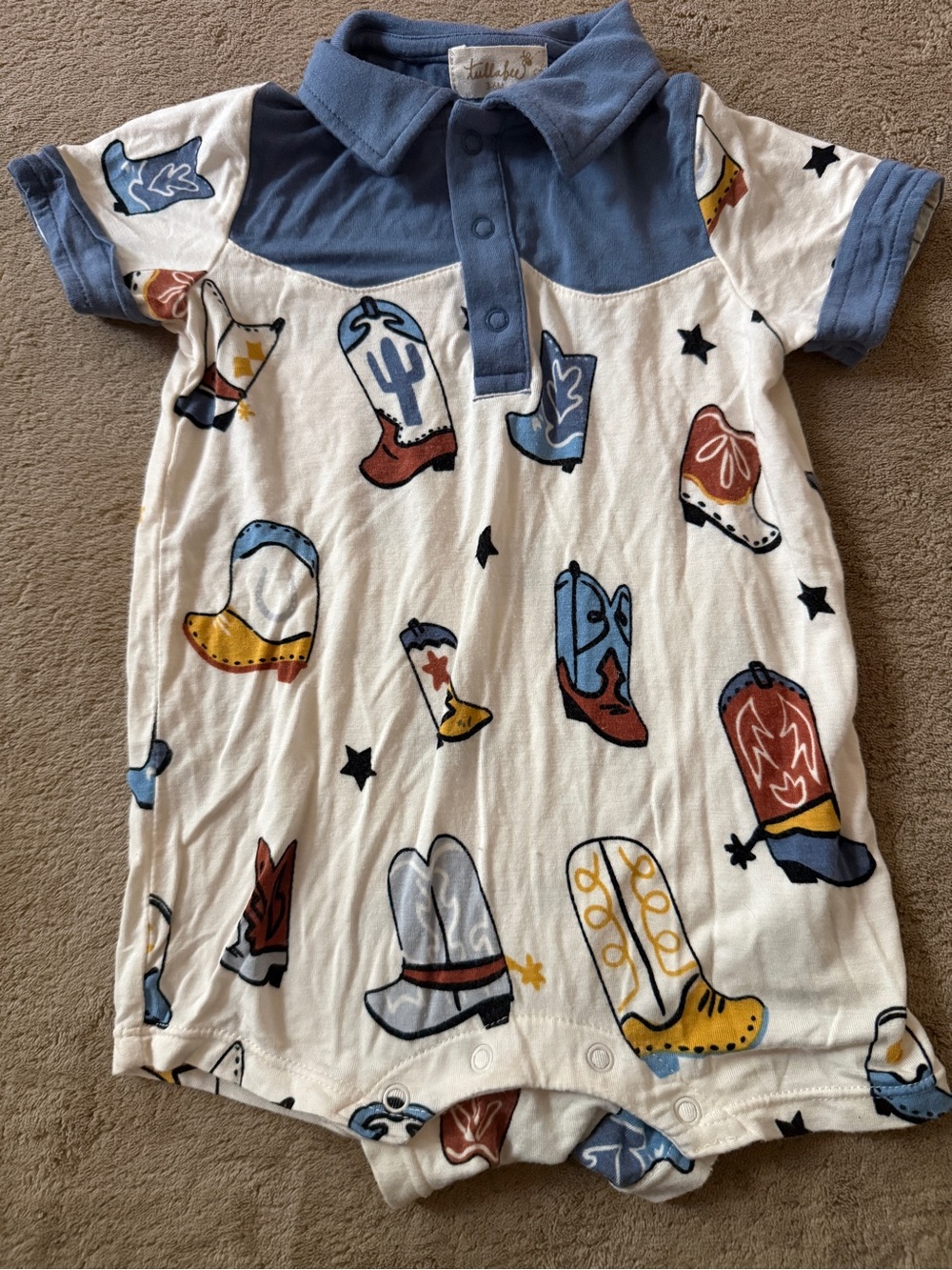 Tullabee bamboo cowboy romper